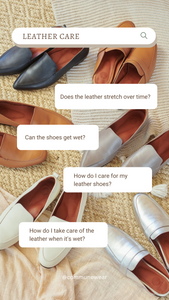 FAQs about leather shoes